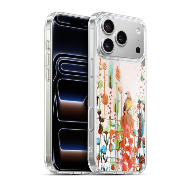 Sylvie Demers Birds 3 Gold Soft Gel Case for Apple iPhone 17 Pro Max