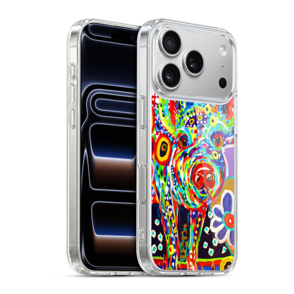 Mad Dog Art Gallery Animals Pig Soft Gel Case for Apple iPhone 17 Pro