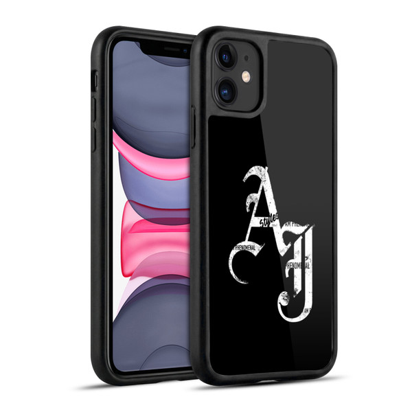 WWE Aj Styles Grunge Initials Gel Armour Case For Apple iPhone 11