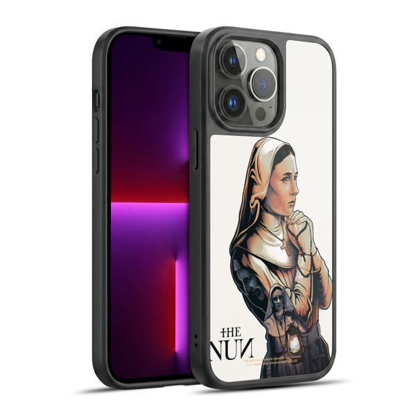 The Nun Valak Graphics Pray 2 Gel Armour Case For Apple iPhone 13 Pro Max