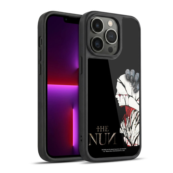 The Nun Valak Graphics Blood Hand Gel Armour Case For Apple iPhone 13 Pro