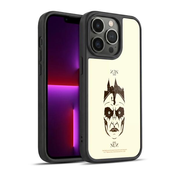 The Nun Valak Graphics Double Exposure 2 Gel Armour Case For Apple iPhone 13 Pro
