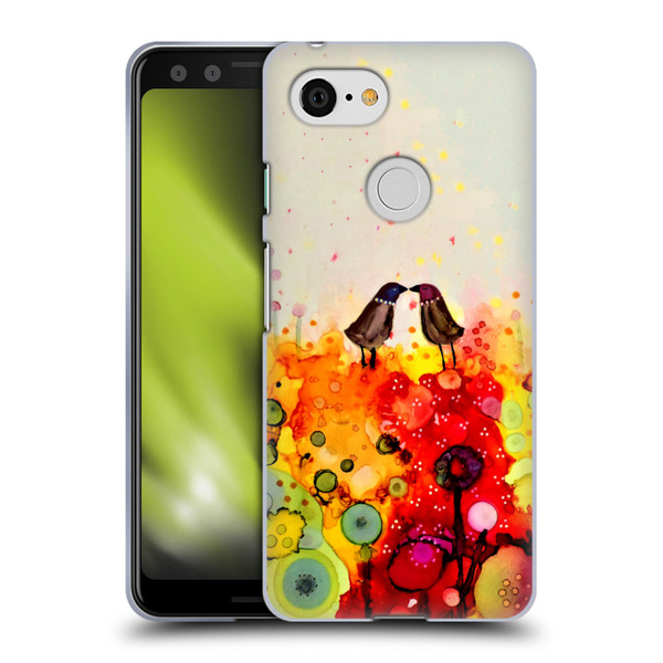 Sylvie Demers Birds 3 Couples Soft Gel Case for Google Pixel 3