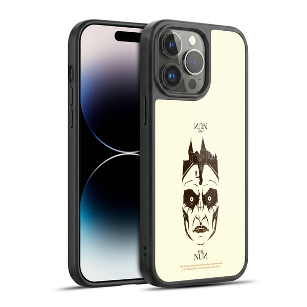 The Nun Valak Graphics Double Exposure 2 Gel Armour Case For Apple iPhone 14 Pro Max