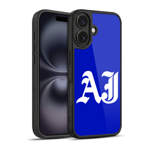 WWE Aj Styles Initials Gel Armour Case For Apple iPhone 16