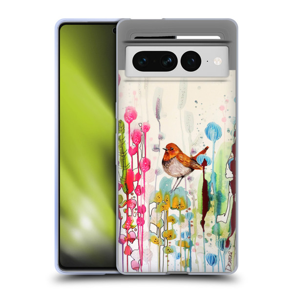 Sylvie Demers Birds 3 Sienna Soft Gel Case for Google Pixel 7 Pro
