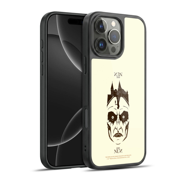 The Nun Valak Graphics Double Exposure 2 Gel Armour Case For Apple iPhone 16 Pro Max