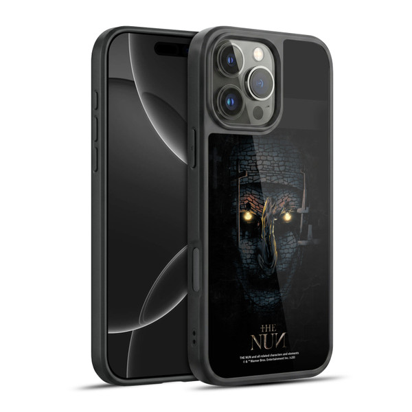 The Nun Valak Graphics Double Exposure Gel Armour Case For Apple iPhone 16 Pro Max