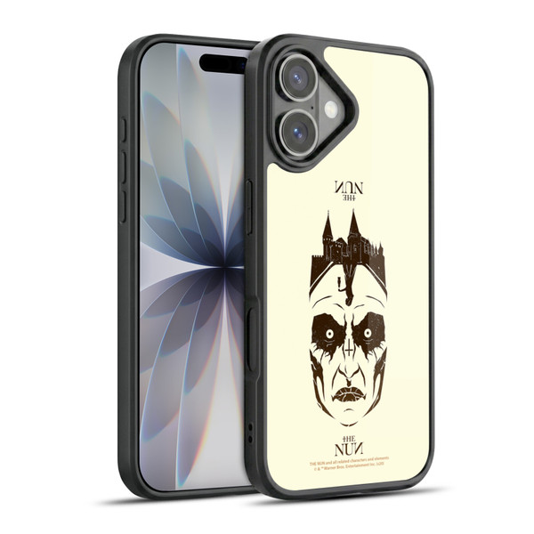 The Nun Valak Graphics Double Exposure 2 Gel Armour Case For Apple iPhone 17