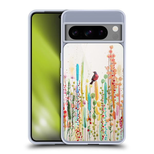Sylvie Demers Birds 3 Scarlet Soft Gel Case for Google Pixel 8 Pro