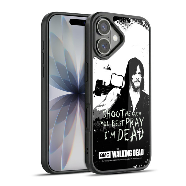 AMC The Walking Dead Quotes Daryl Shoot Gel Armour Case For Apple iPhone 17