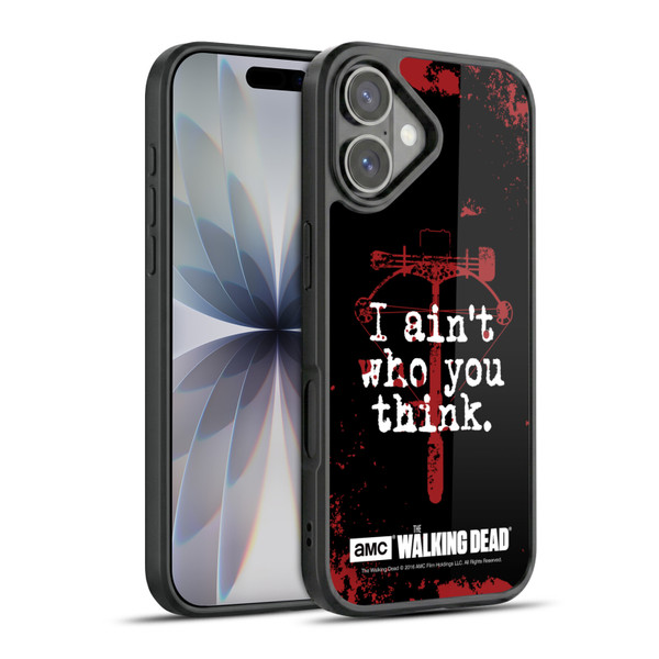 AMC The Walking Dead Quotes Daryl Think Gel Armour Case For Apple iPhone 17