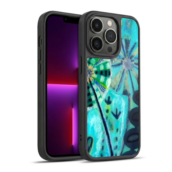 Wyanne Nature Retro Flowers Gel Armour Case For Apple iPhone 13 Pro