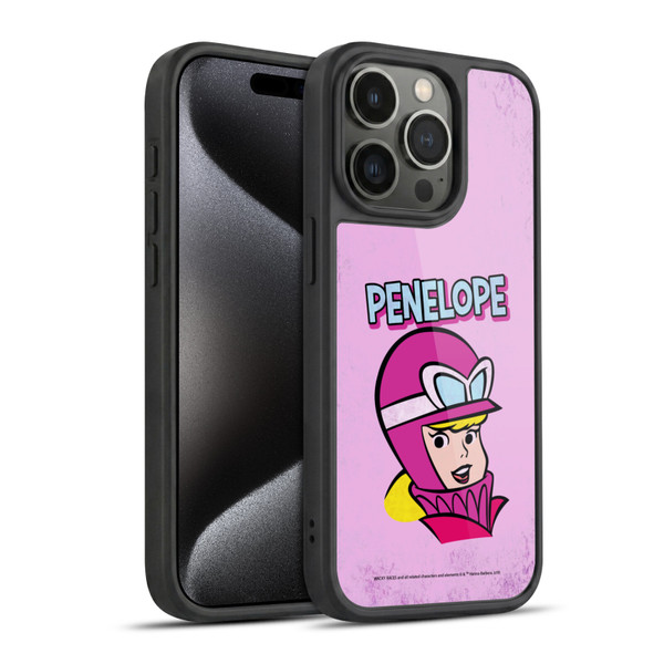 Wacky Races Classic Penelope Gel Armour Case For Apple iPhone 15 Pro