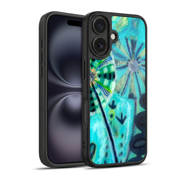 Wyanne Nature Retro Flowers Gel Armour Case For Apple iPhone 16