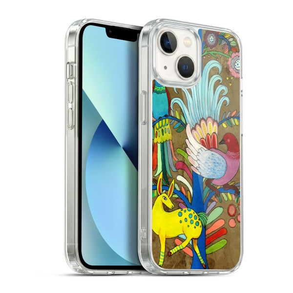 Sylvie Demers Floral Allure Soft Gel Case for Apple iPhone 13