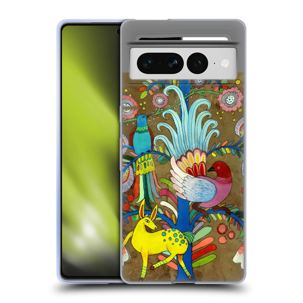 Sylvie Demers Floral Allure Soft Gel Case for Google Pixel 7 Pro