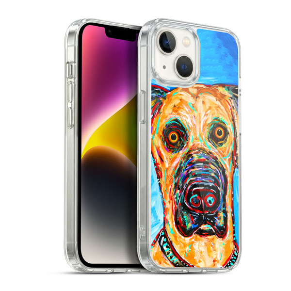 Mad Dog Art Gallery Dogs 2 Dane Soft Gel Case for Apple iPhone 14
