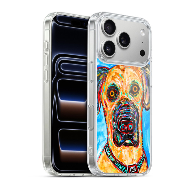 Mad Dog Art Gallery Dogs 2 Dane Soft Gel Case for Apple iPhone 17 Pro