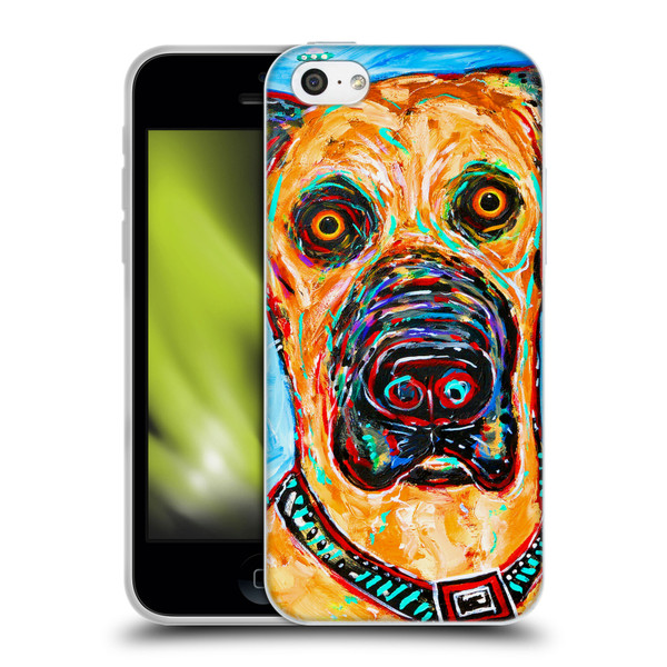 Mad Dog Art Gallery Dogs 2 Dane Soft Gel Case for Apple iPhone 5c