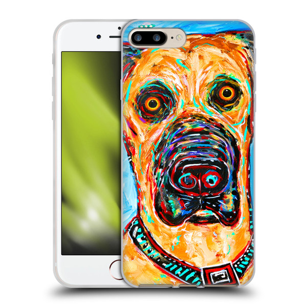 Mad Dog Art Gallery Dogs 2 Dane Soft Gel Case for Apple iPhone 7 Plus / 8 Plus & MagSafe