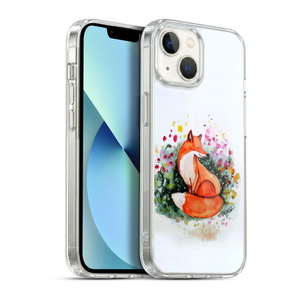 Sylvie Demers Nature Fox Beauty Soft Gel Case for Apple iPhone 13