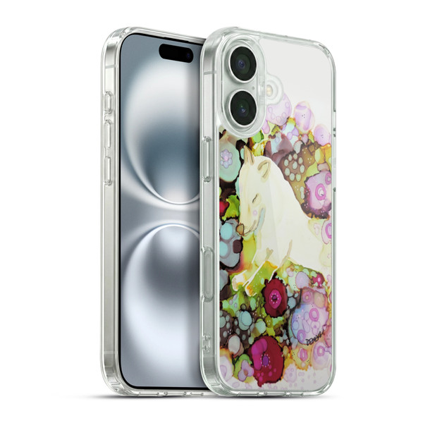 Sylvie Demers Nature Sweet Wolf Soft Gel Case for Apple iPhone 16 Plus & MagSafe