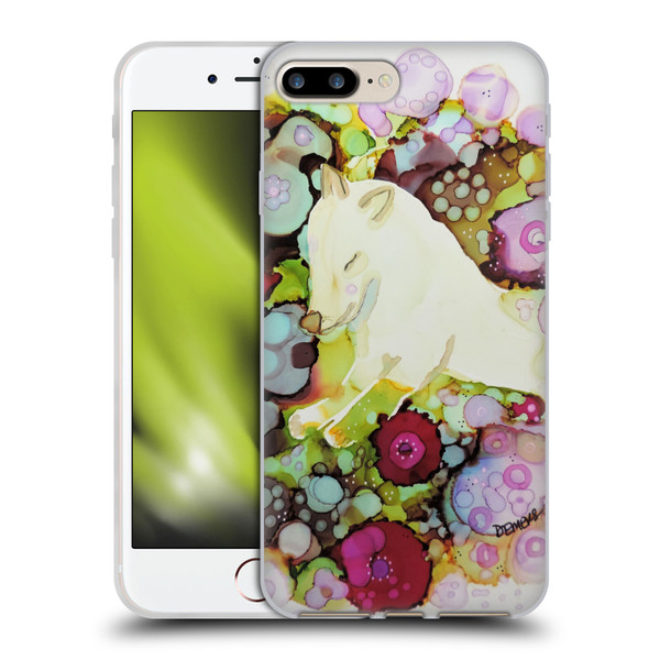 Sylvie Demers Nature Sweet Wolf Soft Gel Case for Apple iPhone 7 Plus / 8 Plus & MagSafe
