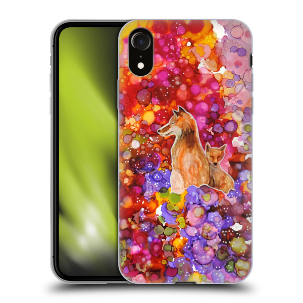 Sylvie Demers Nature Mother Fox Soft Gel Case for Apple iPhone XR