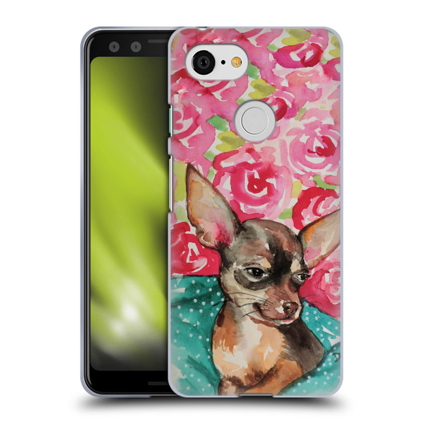 Sylvie Demers Nature Chihuahua Soft Gel Case for Google Pixel 3
