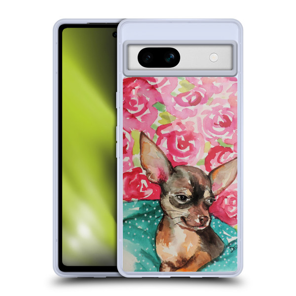 Sylvie Demers Nature Chihuahua Soft Gel Case for Google Pixel 7a