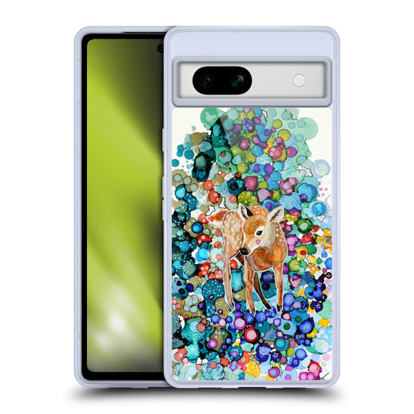 Sylvie Demers Nature Deer Soft Gel Case for Google Pixel 7a