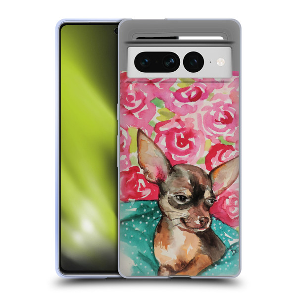 Sylvie Demers Nature Chihuahua Soft Gel Case for Google Pixel 7 Pro