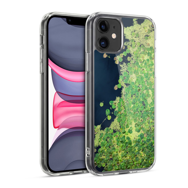 Dorit Fuhg Forest Lotus Leaves Soft Gel Case for Apple iPhone 11