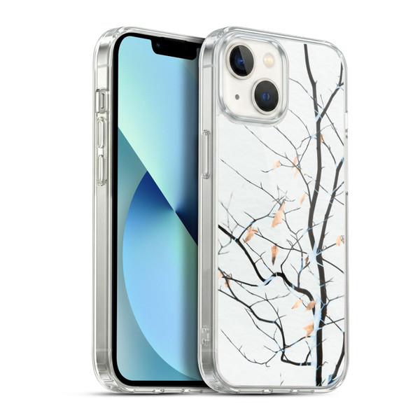 Dorit Fuhg Forest White Soft Gel Case for Apple iPhone 13