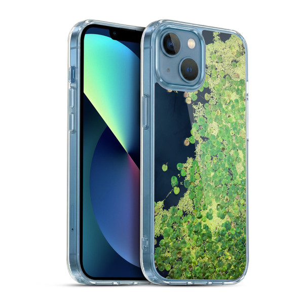 Dorit Fuhg Forest Lotus Leaves Soft Gel Case for Apple iPhone 13 Mini & MagSafe