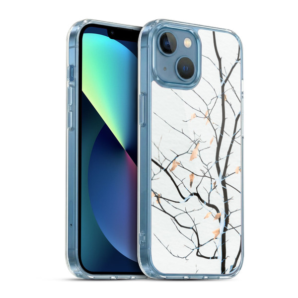 Dorit Fuhg Forest White Soft Gel Case for Apple iPhone 13 Mini & MagSafe