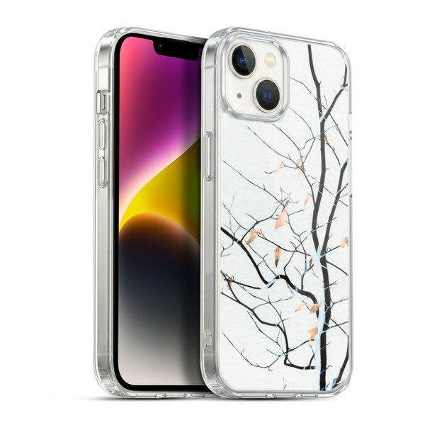 Dorit Fuhg Forest White Soft Gel Case for Apple iPhone 14 Plus & MagSafe