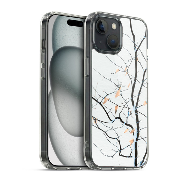 Dorit Fuhg Forest White Soft Gel Case for Apple iPhone 15 & MagSafe