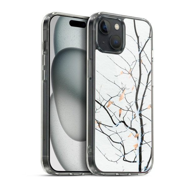 Dorit Fuhg Forest White Soft Gel Case for Apple iPhone 15 Plus & MagSafe