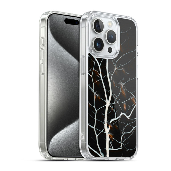 Dorit Fuhg Forest Black Soft Gel Case for Apple iPhone 15 Pro & MagSafe