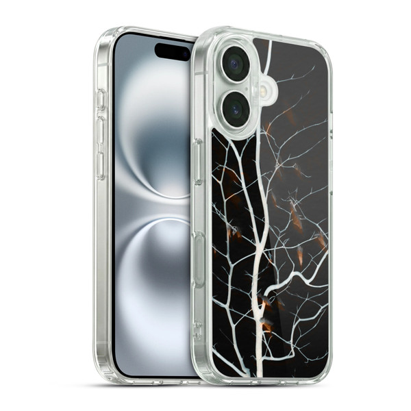 Dorit Fuhg Forest Black Soft Gel Case for Apple iPhone 16 & MagSafe