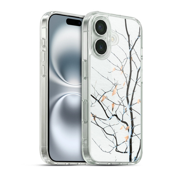 Dorit Fuhg Forest White Soft Gel Case for Apple iPhone 16 & MagSafe
