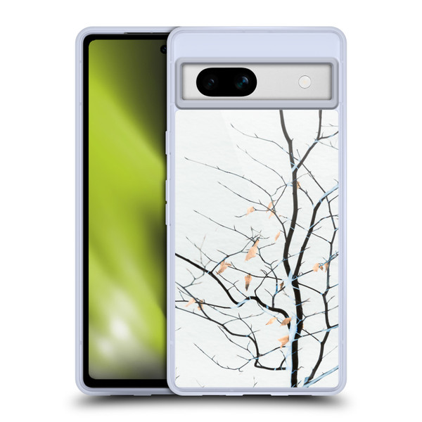 Dorit Fuhg Forest White Soft Gel Case for Google Pixel 7a