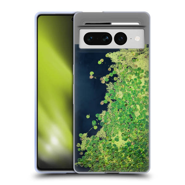 Dorit Fuhg Forest Lotus Leaves Soft Gel Case for Google Pixel 7 Pro