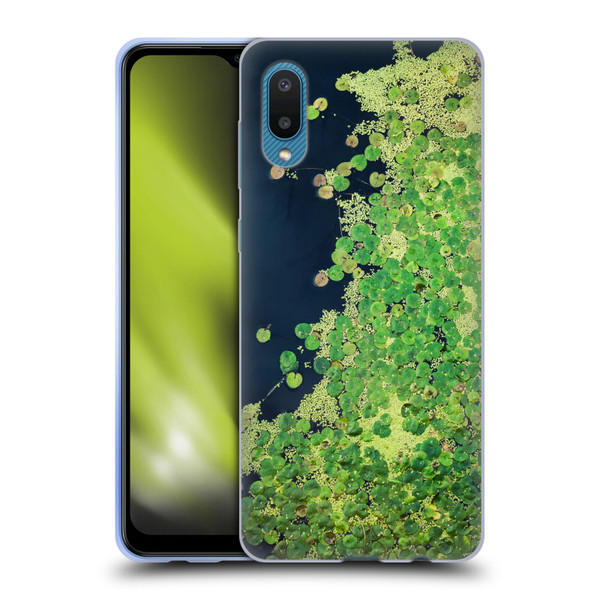 Dorit Fuhg Forest Lotus Leaves Soft Gel Case for Samsung Galaxy A02/M02 (2021)
