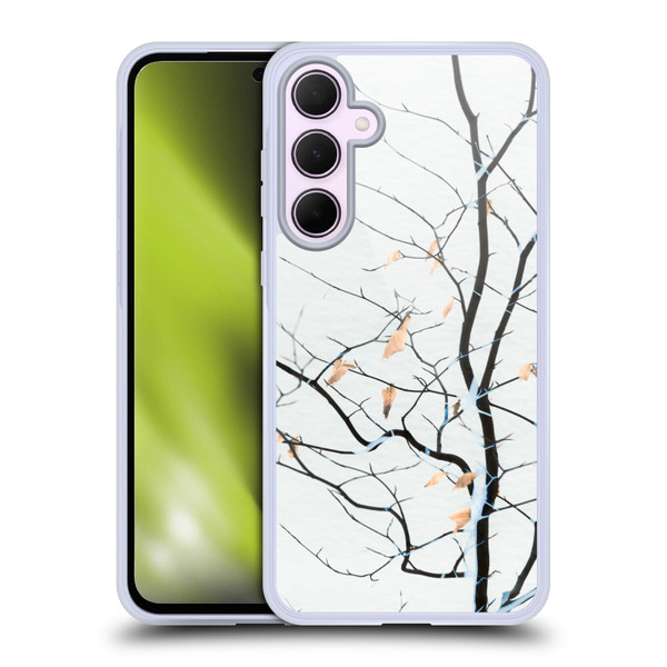 Dorit Fuhg Forest White Soft Gel Case for Samsung Galaxy A35 5G
