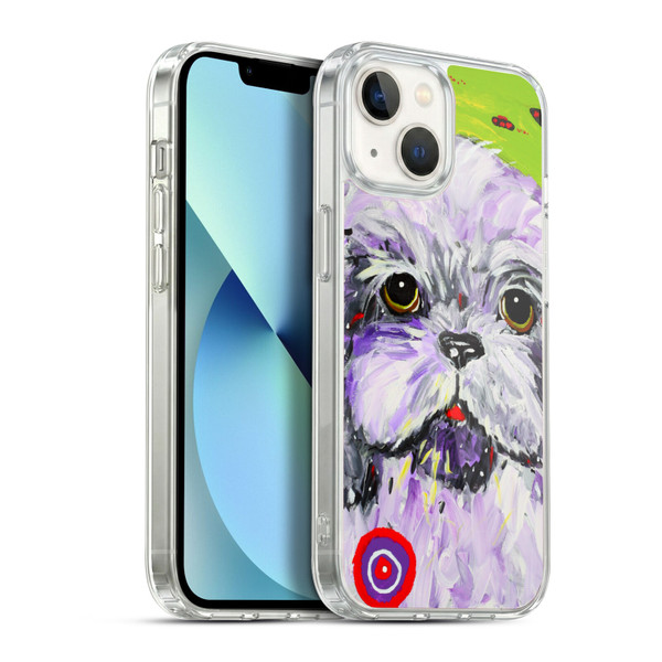 Mad Dog Art Gallery Dogs Boo Soft Gel Case for Apple iPhone 13