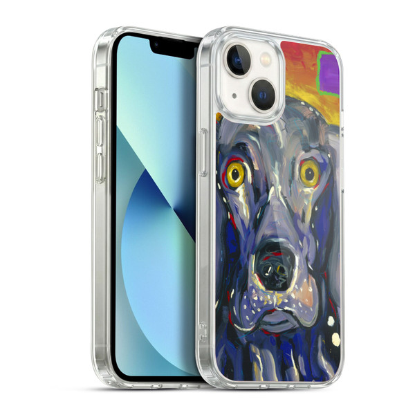 Mad Dog Art Gallery Dogs Winston Soft Gel Case for Apple iPhone 13