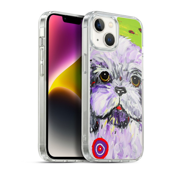 Mad Dog Art Gallery Dogs Boo Soft Gel Case for Apple iPhone 14
